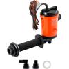 imageVEVOR 800 GPH Livewell Pump for Boat 12V Straight Livewell Aerator Pump with Dual Inlet ABA Housing ampamp Detachable Motor Cartridge CorrosionResistant LivewellBaitwell Pump for Freshwater SaltwaterSubmersible Aerator Pump