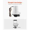 imageVEVOR 800 GPH Livewell Pump for Boat 12V Straight Livewell Aerator Pump with Dual Inlet ABA Housing ampamp Detachable Motor Cartridge CorrosionResistant LivewellBaitwell Pump for Freshwater SaltwaterSubmersible Aerator Pump
