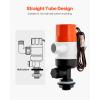 imageVEVOR 800 GPH Livewell Pump for Boat 12V Straight Livewell Aerator Pump with Dual Inlet ABA Housing ampamp Detachable Motor Cartridge CorrosionResistant LivewellBaitwell Pump for Freshwater SaltwaterSubmersible Aerator Pump