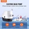 imageVEVOR 800 GPH Livewell Pump for Boat 12V Straight Livewell Aerator Pump with Dual Inlet ABA Housing ampamp Detachable Motor Cartridge CorrosionResistant LivewellBaitwell Pump for Freshwater SaltwaterSubmersible Bilge Pump