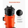 imageVEVOR 800 GPH Livewell Pump for Boat 12V Straight Livewell Aerator Pump with Dual Inlet ABA Housing ampamp Detachable Motor Cartridge CorrosionResistant LivewellBaitwell Pump for Freshwater SaltwaterSubmersible Aerator Pump