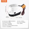 imageVEVOR 800 GPH Livewell Pump for Boat 12V Straight Livewell Aerator Pump with Dual Inlet ABA Housing ampamp Detachable Motor Cartridge CorrosionResistant LivewellBaitwell Pump for Freshwater SaltwaterSubmersible Bilge Pump