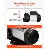 imageVEVOR Above Ground Pool Pump 25 HP 148 GPM Max Flow Single Speed Swimming Pool Pump 220V 3450 RPM 62 ft Max Head Lift with PP Shell Strainer Basket 122F Max Water Temperature for Hot Tubs Spas10 HP