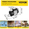 imageVEVOR Above Ground Pool Pump 25 HP 148 GPM Max Flow Single Speed Swimming Pool Pump 220V 3450 RPM 62 ft Max Head Lift with PP Shell Strainer Basket 122F Max Water Temperature for Hot Tubs Spas12 HP