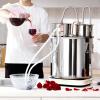 imageVEVOR Alcohol Still 5Gal  19L Alcohol Distiller with Thumper Keg Distillery Kit for Alcohol with Copper Tube Buildin Thermometer ampamp Water Pump for Wine Whisky Brandy13 Gal