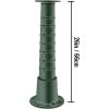 imageVEVOR Antique Hand Water Pump 146 x 59 x 256 inch Pitcher Pump wHandle Cast Iron Well Pump wPreset 05quot Holes for Easy Installation Old Fashion Pitcher Hand for Yard Ponds Garden BlackGreen