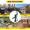imageVEVOR Antique Hand Water Pump 146 x 59 x 256 inch Pitcher Pump wHandle Cast Iron Well Pump wPreset 05quot Holes for Easy Installation Old Fashion Pitcher Hand for Yard Ponds Garden BlackGreen