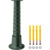 imageVEVOR Antique Hand Water Pump 146 x 59 x 256 inch Pitcher Pump wHandle Cast Iron Well Pump wPreset 05quot Holes for Easy Installation Old Fashion Pitcher Hand for Yard Ponds Garden BlackGreen