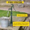 imageVEVOR Antique Hand Water Pump 146 x 59 x 256 inch Pitcher Pump wHandle Cast Iron Well Pump wPreset 05quot Holes for Easy Installation Old Fashion Pitcher Hand for Yard Ponds Garden BlackGreen