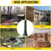 imageVEVOR Antique Hand Water Pump 146 x 59 x 256 inch Pitcher Pump wHandle Cast Iron Well Pump wPreset 05quot Holes for Easy Installation Old Fashion Pitcher Hand for Yard Ponds Garden BlackGreen