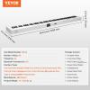 imageVEVOR Bluetooth ampamp MIDI Portable Electronic Digital Foldable Piano with Sustain Pedal Touch Sensitive Lighted Bag Rechargeable for Beginners Teens Adults 61 Key Black BX1188 Key Black