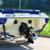 imageVEVOR Boat Trailer Transom Straps 2PK 2 x 24 Adjustable Boat Straps 1500lb Break Strength with Security Lock S Hooks and Boat Pads Transom Tiedowns for Trailer Boat or Kayak Secure