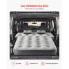 imageVEVOR Car Air Mattress Inflatable Car Camping Mattress Fits Toyota 4runner Jeep Wrangler JK JKU JL JLU 4 Door Flocking Thickened Blow Up Travel Beds Gray 2 Pillowsfit4runnerJKJL