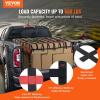 imageVEVOR Cargo Net with Mesh 72 in x 57 in Heavy Duty Truck Cargo NetWLL 1100lbs 4 Adjustable Straps with Carabiners ampamp SHooks Truck Bed Cover for Trailer Pickup Boat Jeep SUV 475 x 6 ft96 x 72