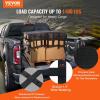 imageVEVOR Cargo Net with Mesh 72 in x 57 in Heavy Duty Truck Cargo NetWLL 1100lbs 4 Adjustable Straps with Carabiners ampamp SHooks Truck Bed Cover for Trailer Pickup Boat Jeep SUV 475 x 6 ft72 x 57
