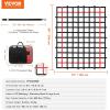 imageVEVOR Cargo Net with Mesh 72 in x 57 in Heavy Duty Truck Cargo NetWLL 1100lbs 4 Adjustable Straps with Carabiners ampamp SHooks Truck Bed Cover for Trailer Pickup Boat Jeep SUV 475 x 6 ft96 x 72