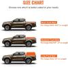 imageVEVOR Cargo Net with Mesh 72 in x 57 in Heavy Duty Truck Cargo NetWLL 1100lbs 4 Adjustable Straps with Carabiners ampamp SHooks Truck Bed Cover for Trailer Pickup Boat Jeep SUV 475 x 6 ft72 x 57