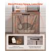 imageVEVOR Cat Litter Box Enclosure Furniture 236 in Hidden Litter Box Cabinet with Storage Shelves Modern Style Waterproof Cat Washroom Side Table Cat House Fit Most of Litterbox for Living Room
