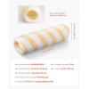 imageVEVOR Chalk Wax Paint Brush 4 Piece Wax Paint Brush Stain Brushes for Furniture Acrylic PaintingMilk PaintHome Decor Natural Bristle Round Oval Chalk Paint Brushes for All Painting and Waxing9  12PCS