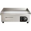 imageVEVOR Commercial Electric Griddle 22quot 1600W Countertop Flat Top Griddle Stainless Steel Teppanyaki Grill wIron Cooking Plate 122572 Adjustable Temp Control 2 Shovels ampamp Brushes 110V22 inch
