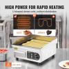 imageVEVOR Commercial Electric Griddle 22quot 1600W Countertop Flat Top Griddle Stainless Steel Teppanyaki Grill wIron Cooking Plate 122572 Adjustable Temp Control 2 Shovels ampamp Brushes 110V14 inch