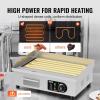 imageVEVOR Commercial Electric Griddle 22quot 1600W Countertop Flat Top Griddle Stainless Steel Teppanyaki Grill wIron Cooking Plate 122572 Adjustable Temp Control 2 Shovels ampamp Brushes 110V22inch 110VUS Plug