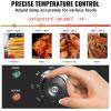 imageVEVOR Commercial Electric Griddle 22quot 1600W Countertop Flat Top Griddle Stainless Steel Teppanyaki Grill wIron Cooking Plate 122572 Adjustable Temp Control 2 Shovels ampamp Brushes 110V22 inch
