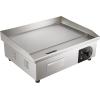imageVEVOR Commercial Electric Griddle 22quot 1600W Countertop Flat Top Griddle Stainless Steel Teppanyaki Grill wIron Cooking Plate 122572 Adjustable Temp Control 2 Shovels ampamp Brushes 110V22 inch