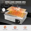 imageVEVOR Commercial Electric Griddle 22quot 1600W Countertop Flat Top Griddle Stainless Steel Teppanyaki Grill wIron Cooking Plate 122572 Adjustable Temp Control 2 Shovels ampamp Brushes 110V22 inch