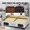 imageVEVOR Commercial Electric Griddle 22quot 1600W Countertop Flat Top Griddle Stainless Steel Teppanyaki Grill wIron Cooking Plate 122572 Adjustable Temp Control 2 Shovels ampamp Brushes 110V30inch 220VNo Plug