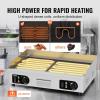 imageVEVOR Commercial Electric Griddle 22quot 1600W Countertop Flat Top Griddle Stainless Steel Teppanyaki Grill wIron Cooking Plate 122572 Adjustable Temp Control 2 Shovels ampamp Brushes 110V26inch110VNo Plug
