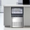 imageVEVOR Commercial Ice Maker Machine 120lbs24H Ice Maker Machine with 33lbs Storage Capacity 55 Ice Cubes in 15 Minutes LED Digital Display Freestanding SelfCleaning for Bar Office RestaurantWhite