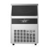 imageVEVOR Commercial Ice Maker Machine 130Lbs24H with 33Lbs Storage 45 Cubes per Cycle Stainless Steel Freestanding ampamp Under Counter Ice Maker with LED Display ampamp SelfCleaning for Home Bar RestaurantSilver