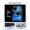 imageVEVOR Commercial Ice Maker Machine 130Lbs24H with 33Lbs Storage 45 Cubes per Cycle Stainless Steel Freestanding ampamp Under Counter Ice Maker with LED Display ampamp SelfCleaning for Home Bar RestaurantSilver