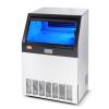 imageVEVOR Commercial Ice Maker Machine 130Lbs24H with 33Lbs Storage 45 Cubes per Cycle Stainless Steel Freestanding ampamp Under Counter Ice Maker with LED Display ampamp SelfCleaning for Home Bar RestaurantSilver