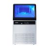 imageVEVOR Commercial Ice Maker Machine 130Lbs24H with 33Lbs Storage 45 Cubes per Cycle Stainless Steel Freestanding ampamp Under Counter Ice Maker with LED Display ampamp SelfCleaning for Home Bar RestaurantSilver