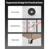 imageVEVOR Commercial Merchandiser Refrigerator Triple Glass Doors Cubic Ft Upright Display Beverage Cooler 79quot Tall x 60quot Width Fridge with LED Lighting for Drink Wine Soda Gold 35 cuft23 cuft