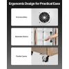 imageVEVOR Commercial Merchandiser Refrigerator Triple Glass Doors Cubic Ft Upright Display Beverage Cooler 79quot Tall x 60quot Width Fridge with LED Lighting for Drink Wine Soda Gold 35 cuft35 cuft