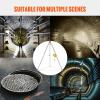 imageVEVOR Confined Space Tripod Kit 1800 lbs Winch Confined Space Tripod 7 Legs and 98 Cable Confined Space Rescue Tripod 328 Fall Protection Harness Storage Bag for Traditional Confined Spaces2600 lbs wHarness
