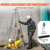 imageVEVOR Confined Space Tripod Kit 1800 lbs Winch Confined Space Tripod 7 Legs and 98 Cable Confined Space Rescue Tripod 328 Fall Protection Harness Storage Bag for Traditional Confined Spaces1200lbs