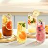 imageVEVOR Drinking Glasses Set 16Piece Crystal Glass Cups Elegant Mixed Glassware Set with 8 Pcs 1826 Oz Highball and 8 Pcs 115 Oz Cocktail Drinkware for Kitchen Beer Smoothie Juice Soda Wine