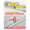 imageVEVOR E Track TieDown Rail Kit 32PCS 5FT ETracks Set Includes 8 Steel Rails ampamp 8 O Rings ampamp 8 TieOffs with DRing ampamp 8 End Caps Securing Accessories for Cargo Motorcycles and Bikes5FT32Pcs