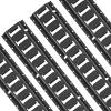 imageVEVOR E Track TieDown Rail Kit 32PCS 5FT ETracks Set Includes 8 Steel Rails ampamp 8 O Rings ampamp 8 TieOffs with DRing ampamp 8 End Caps Securing Accessories for Cargo Motorcycles and Bikes5FT28Pcs