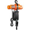 imageVEVOR Electric Chain Hoist 2200 lbs Load Capacity 10 ft Lifting Height 120V Single Phase Overhead Crane with Chain 10 ft Wired Remote Control for Garage Shop Hotel and HomeOrange  Black