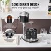 imageVEVOR Electric Commercial Glass Washer 5Brush Bar Glass Cleaner 600 CupsHour Wine Glass Cleaning Machine Bar Glass Washer for Champagne Glasses Beer Cups Mugs Perfect for Bars and Cafes