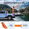 imageVEVOR Electric Pickup Truck Crane 1100 lbs Folding TruckMounted Bed Crane with Electric Winch 3500 lbs 360 Swivel for Lifting Goods in Construction Factory2200 lbs with Electric Winch 6000 lbs