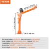 imageVEVOR Electric Pickup Truck Crane 1100 lbs Folding TruckMounted Bed Crane with Electric Winch 3500 lbs 360 Swivel for Lifting Goods in Construction Factory2200 lbs with Electric Winch 6000 lbs