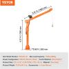 imageVEVOR Electric Pickup Truck Crane 1100 lbs Folding TruckMounted Bed Crane with Electric Winch 3500 lbs 360 Swivel for Lifting Goods in Construction Factory1100 lbs with Electric Winch 3500 lbs