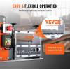 imageVEVOR Electric Wire Stripping Machine 006157 Automatic Wire Stripper Machine 750 W 98 ftmin Wire Stripper with Visible Stripping Depth Reference 10 Channels Electric Wire Strip MachineElectric 750W