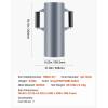 imageVEVOR Fence Post Driver Heavy Duty T Post Driver with Handles Metal Manual Pounder Rammer for UChannelWooden Fence Fits TPosts with Inner Diameter up to 61inIdeal for Farm Garden Yard61 24LB